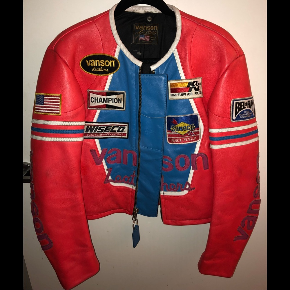 Authentic Vanson Motorcycle Jacket